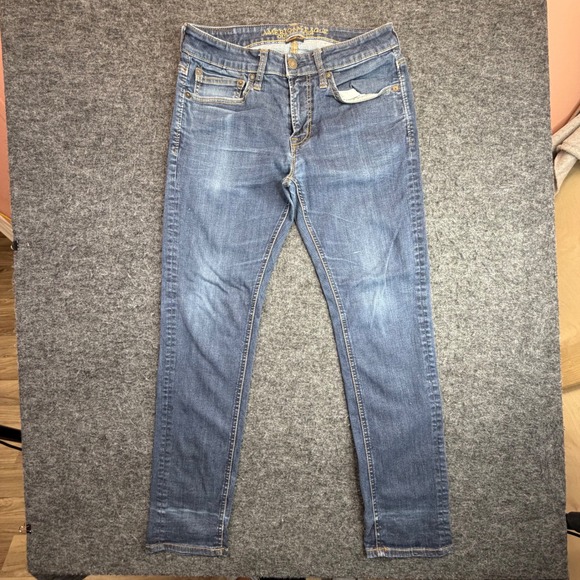 American Eagle Outfitters Other - American Eagle Skinny Jeans Mens 31x30 Blue Extreme Flex Medium Wash Fits 30x28
